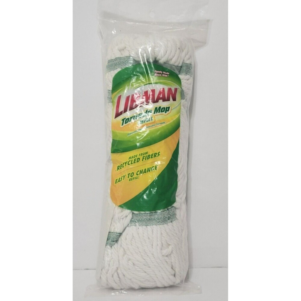 LIBMAN Tornado Mop Refill Multi-Surface Made from Recycled Fibers #02031